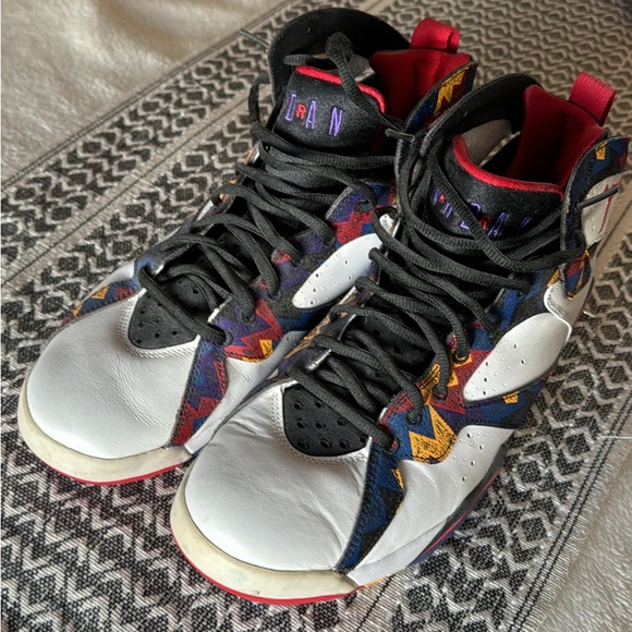 Jordan 7 retros sweater size 11